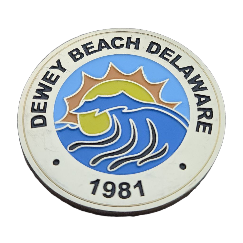 Dewey Beach Police Department Coin — front