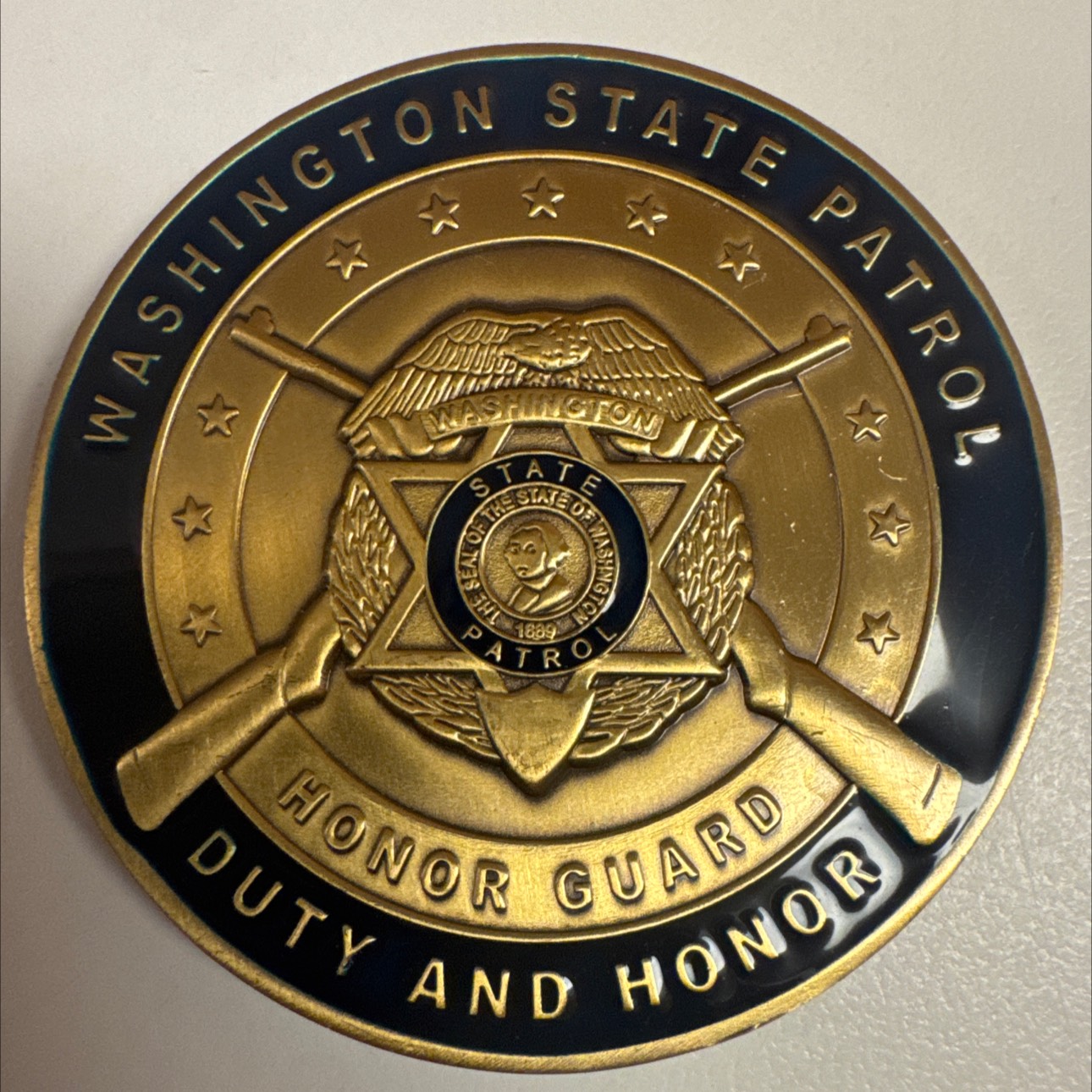Washington State Patrol Honor Guard — front