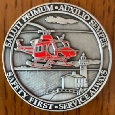 CCG Bell 412 Helicopter