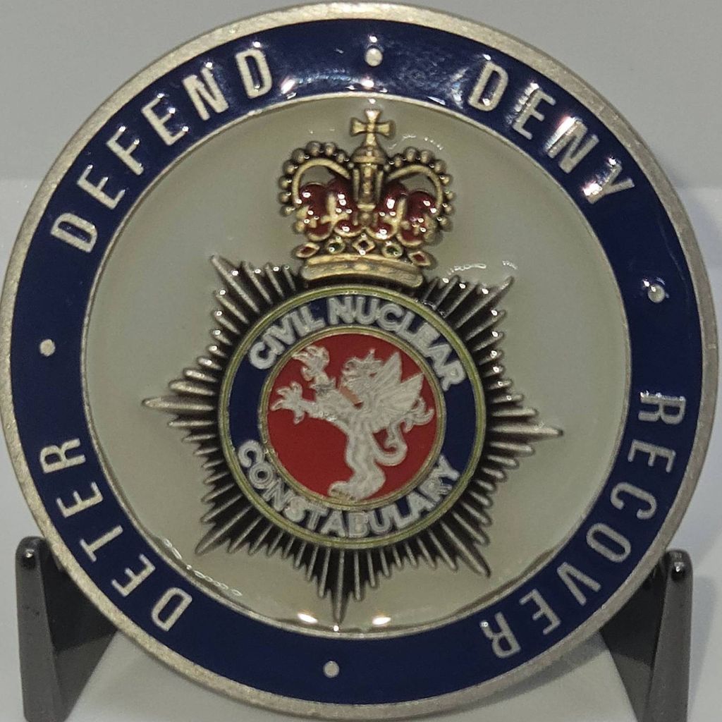 Civil Nuclear Constabulary - Hunterston — back
