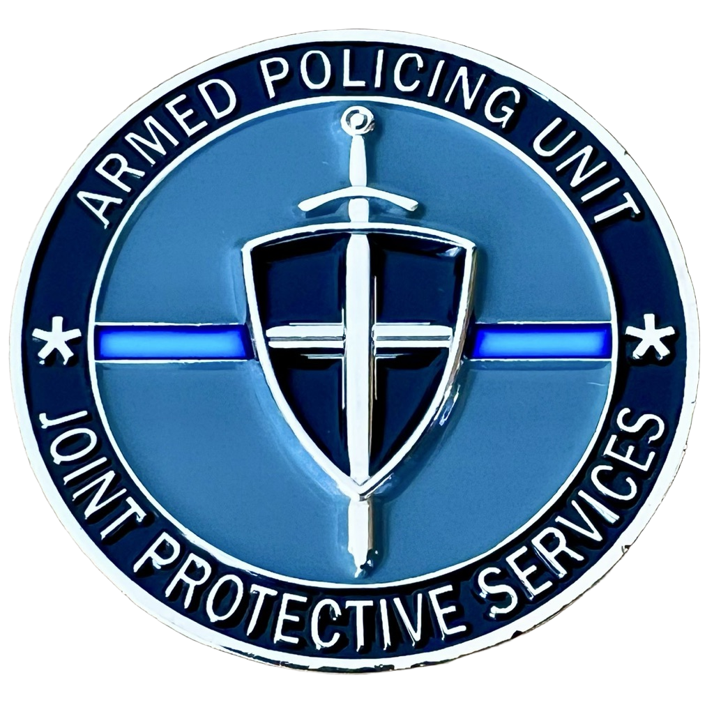 Bedfordshire Cambridgeshire Hertfordshire Armed Policing Unit Challenge Coin — back