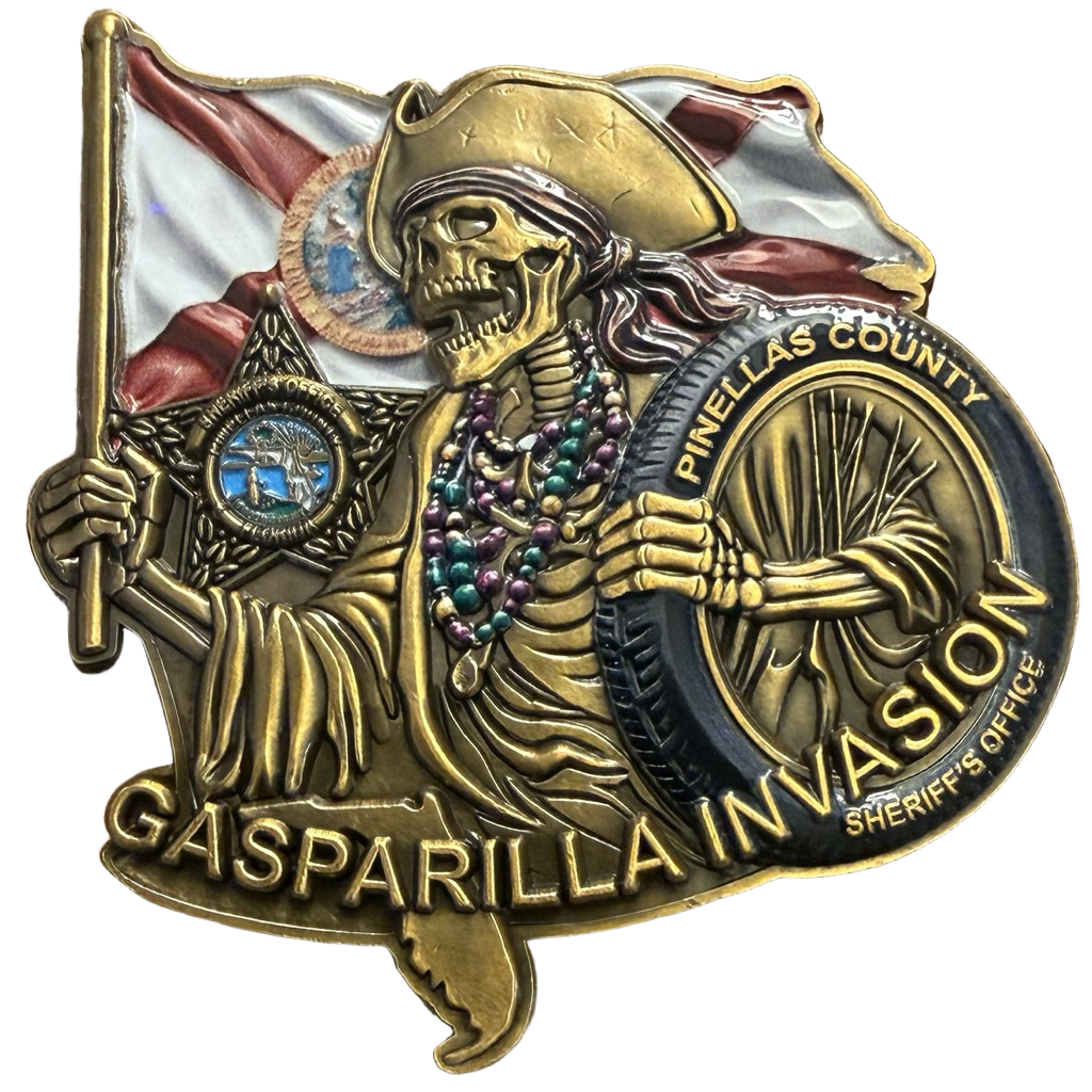 Pinellas County Sheriff’s Office Bicycle Response Team Gasparilla — front
