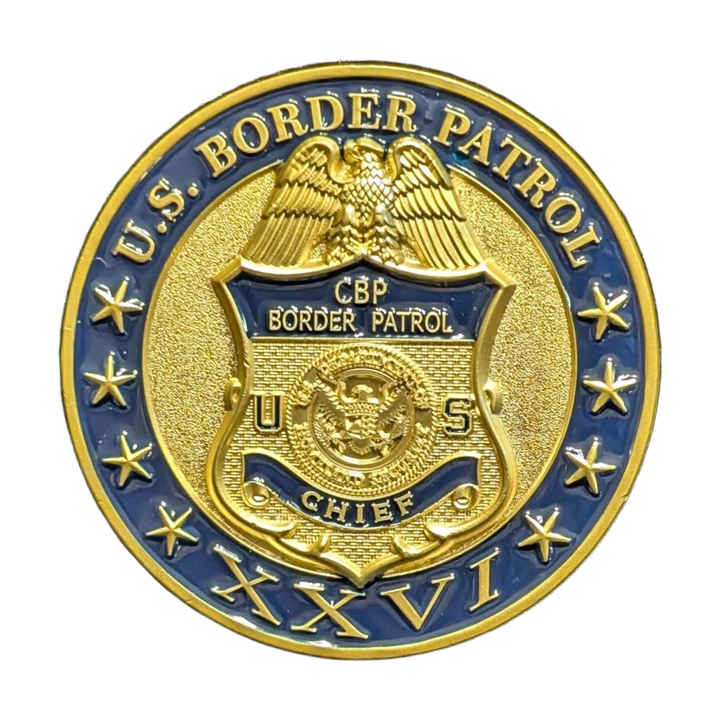 CHIEF OF THE BORDER PATROL — back