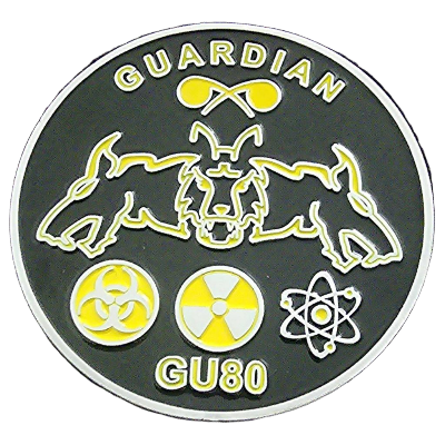 Metropolitan Police CBRN Guardian unit Challenge Coin
