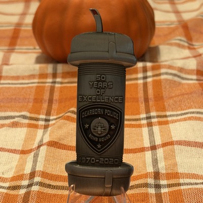 Dearborn Police Bomb Squad Pipe Bomb