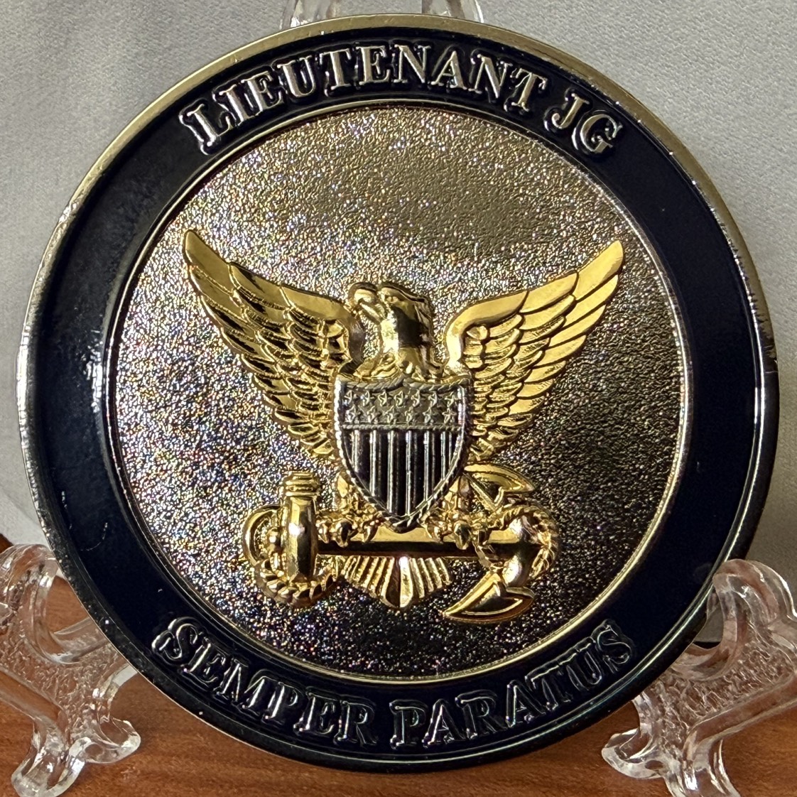 Lieutenant JG — back