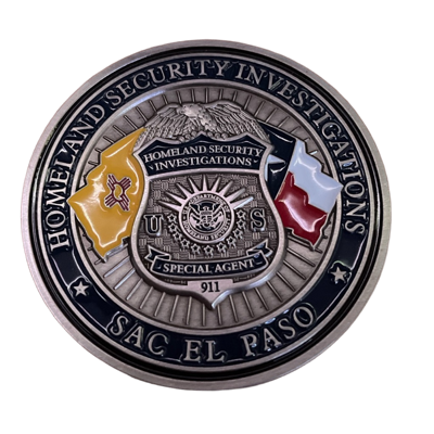 SEP DHS HSI Coin