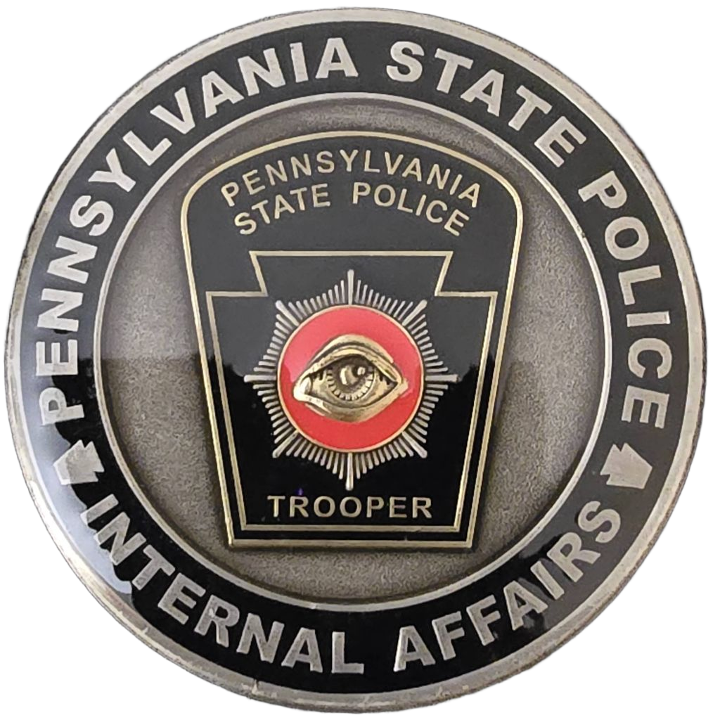 Pennsylvania state police internal affairs — front