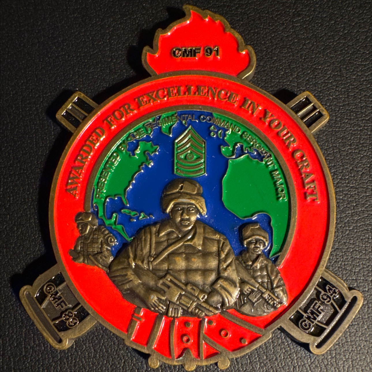 NCOA 91B — back