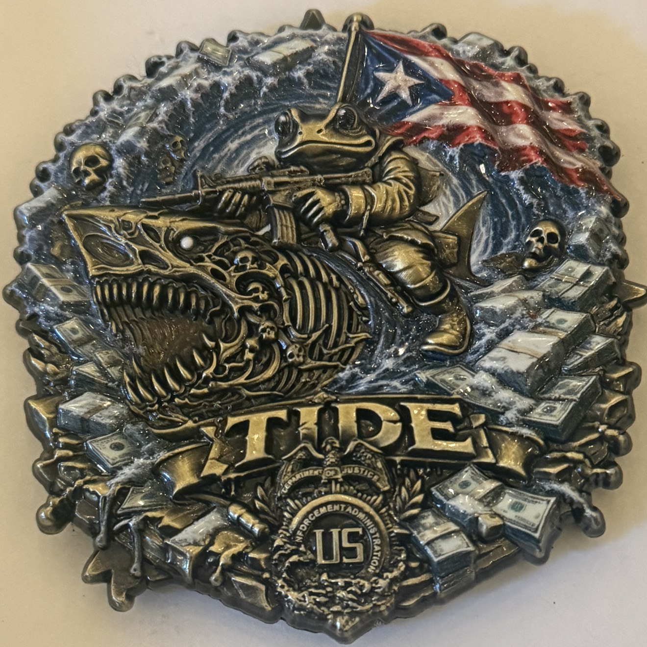 Drug Enforcement Administration Homeland Security Task Force Puerto Rico — back
