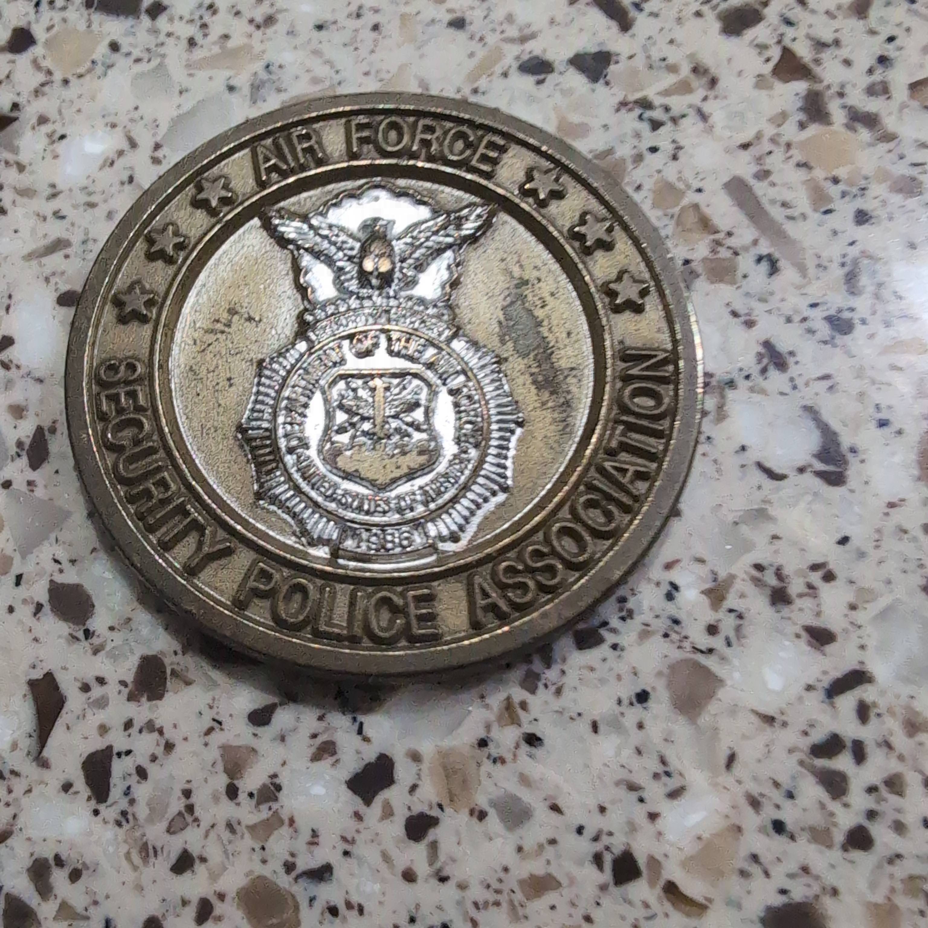 Air Force Security Police Association — back