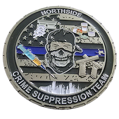 Northside Crime Suppression Team Challenge Coin