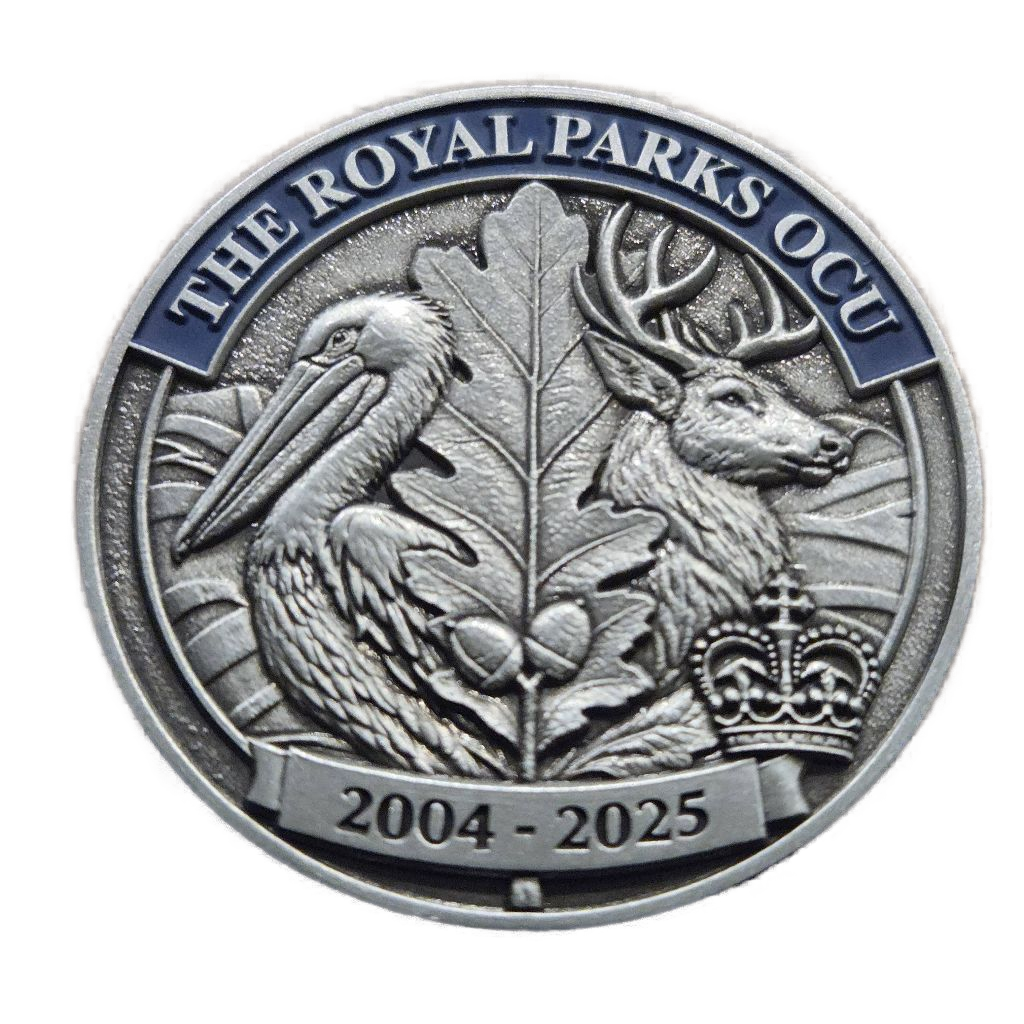 Metropolitan Police Royal Parks OCU Coin — back