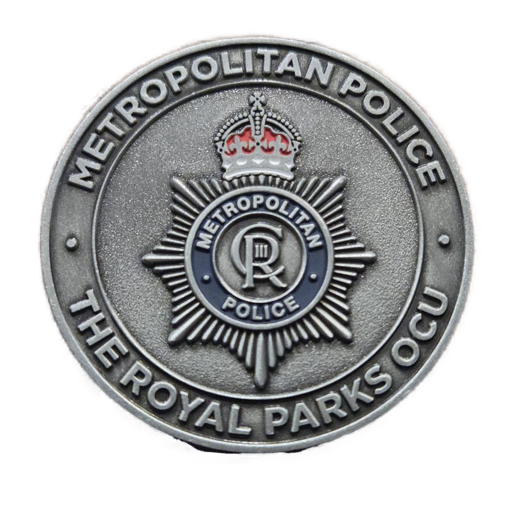 Metropolitan Police Royal Parks OCU Coin — front