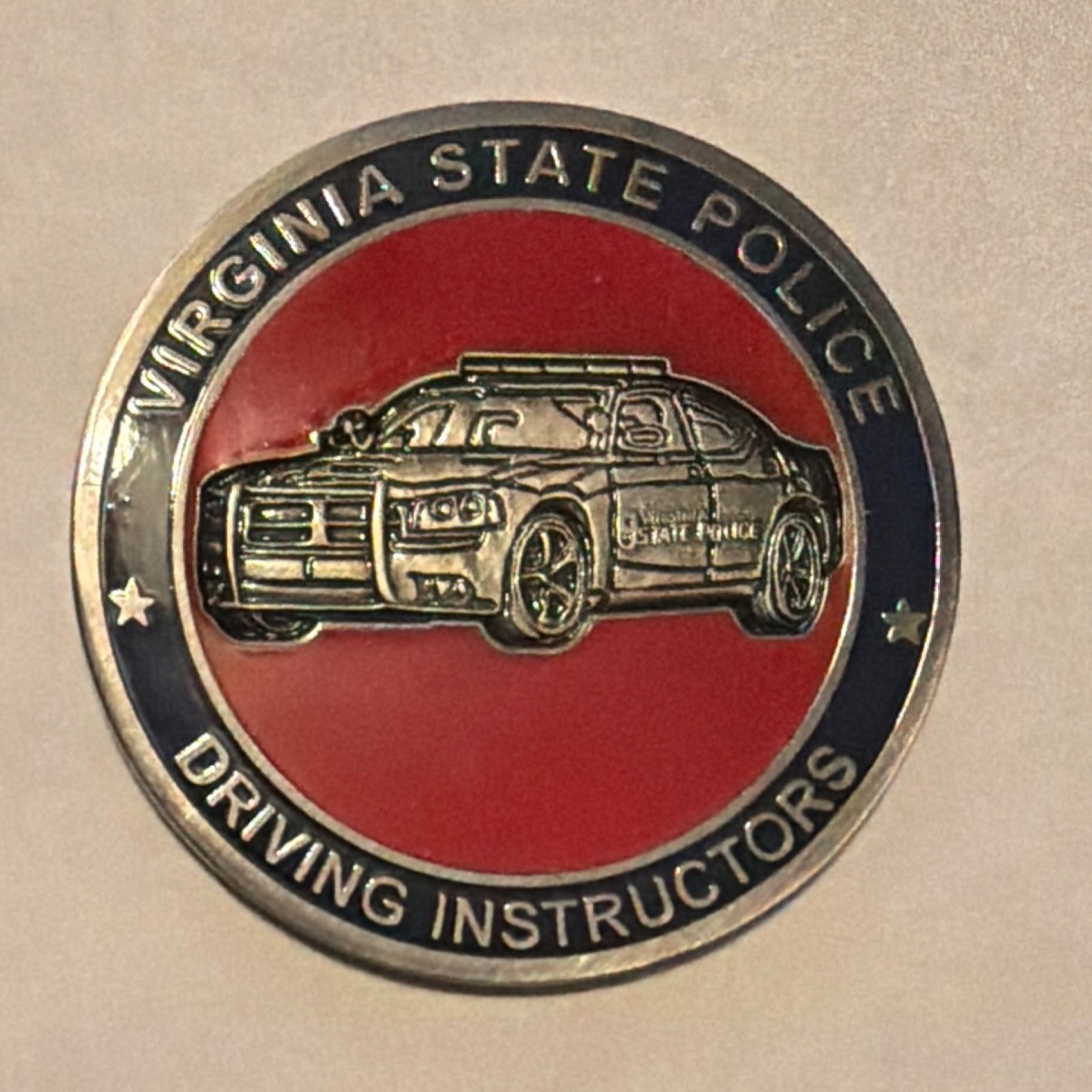 Driving instructor — back