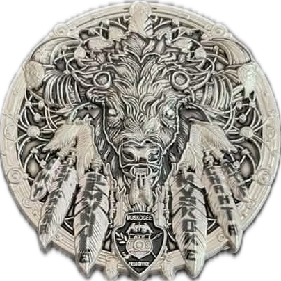 Muskogee ATF Bison Mack — front