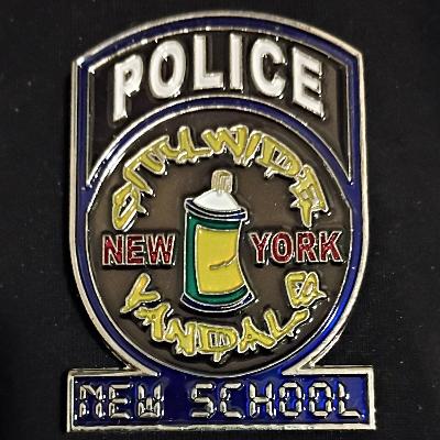 Anti graffiti Vandal squad challenge coin
