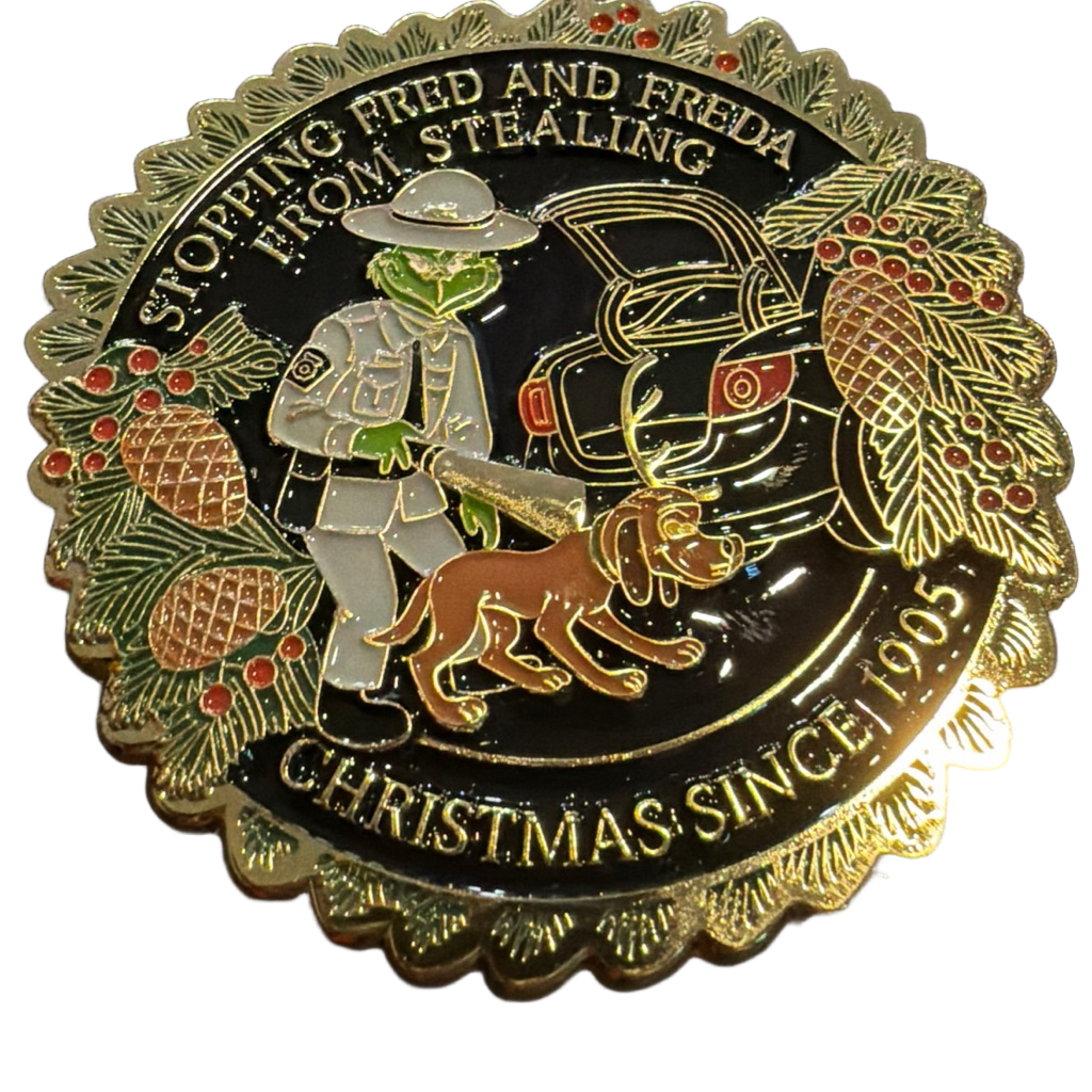 Pennsylvania State Police Trooper 2025 Christmas — back