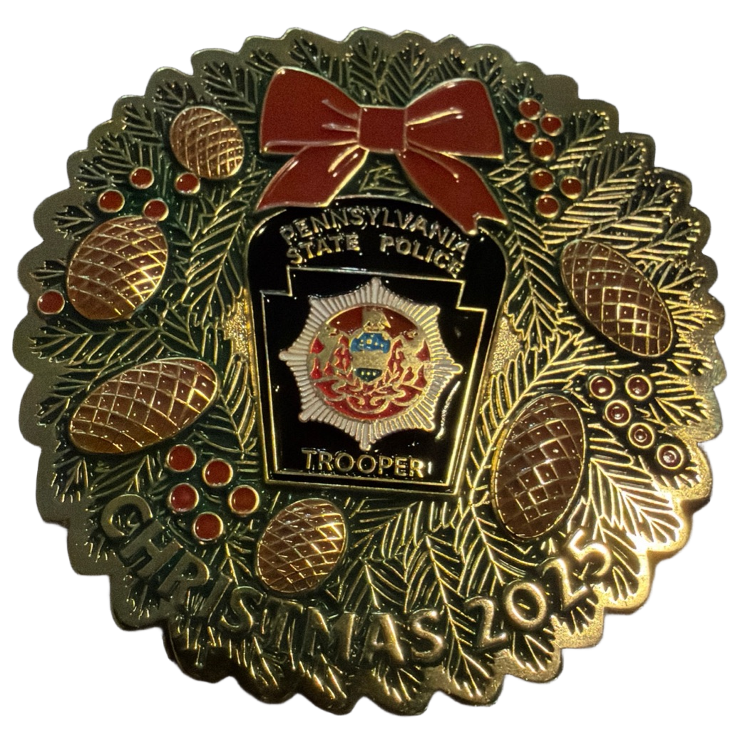 Pennsylvania State Police Trooper 2025 Christmas — front
