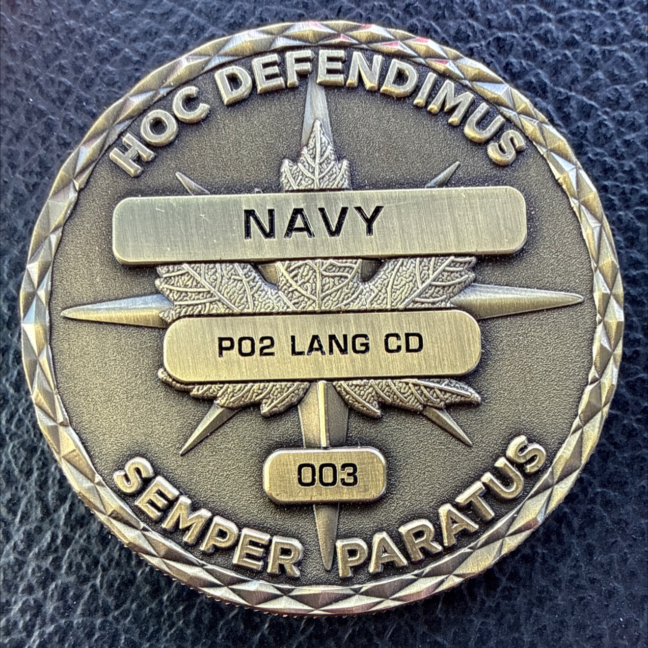 Canadian Armed Forces Veteran — back