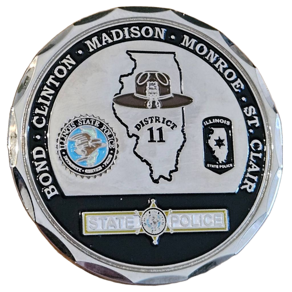Illinois State Police District 11 — front