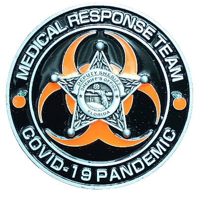 Medical Response Team COVID-19 Pandemic Challenge Coin