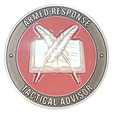 Kent Police Tactical Firearms Unit Tactical Advisor Challenge Coin
