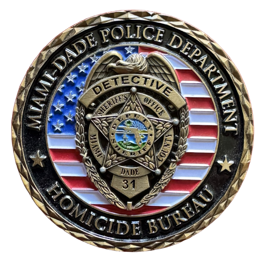 Miami-Dade Police Homicide Bureau — back