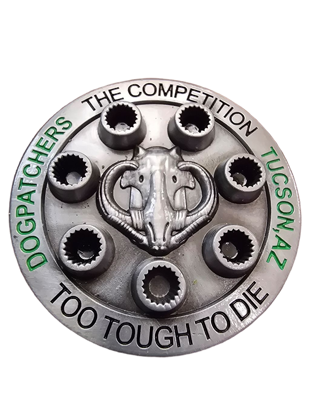 2016 hawgsmoke competition coin — back
