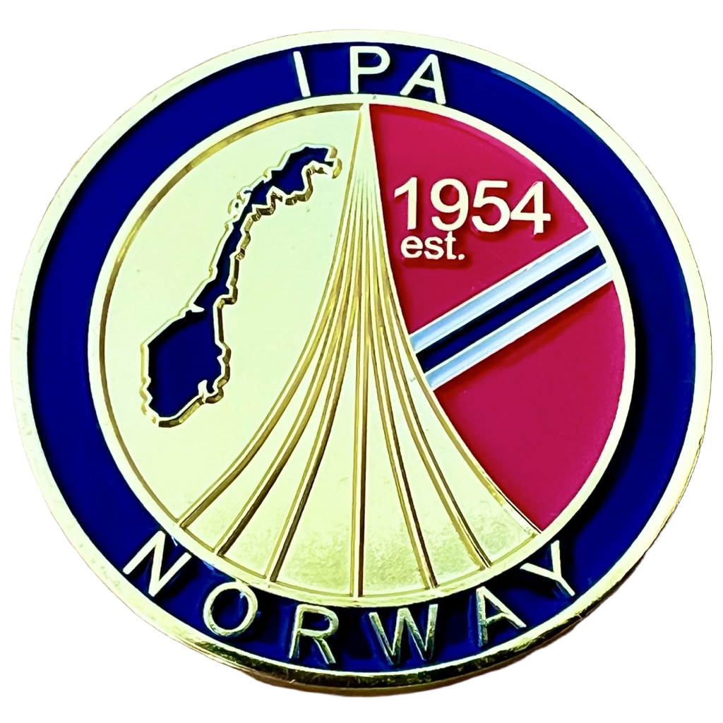 IPA Norway Challenge Coin — front