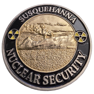 Susquehanna Nuclear Security Challenge Coin