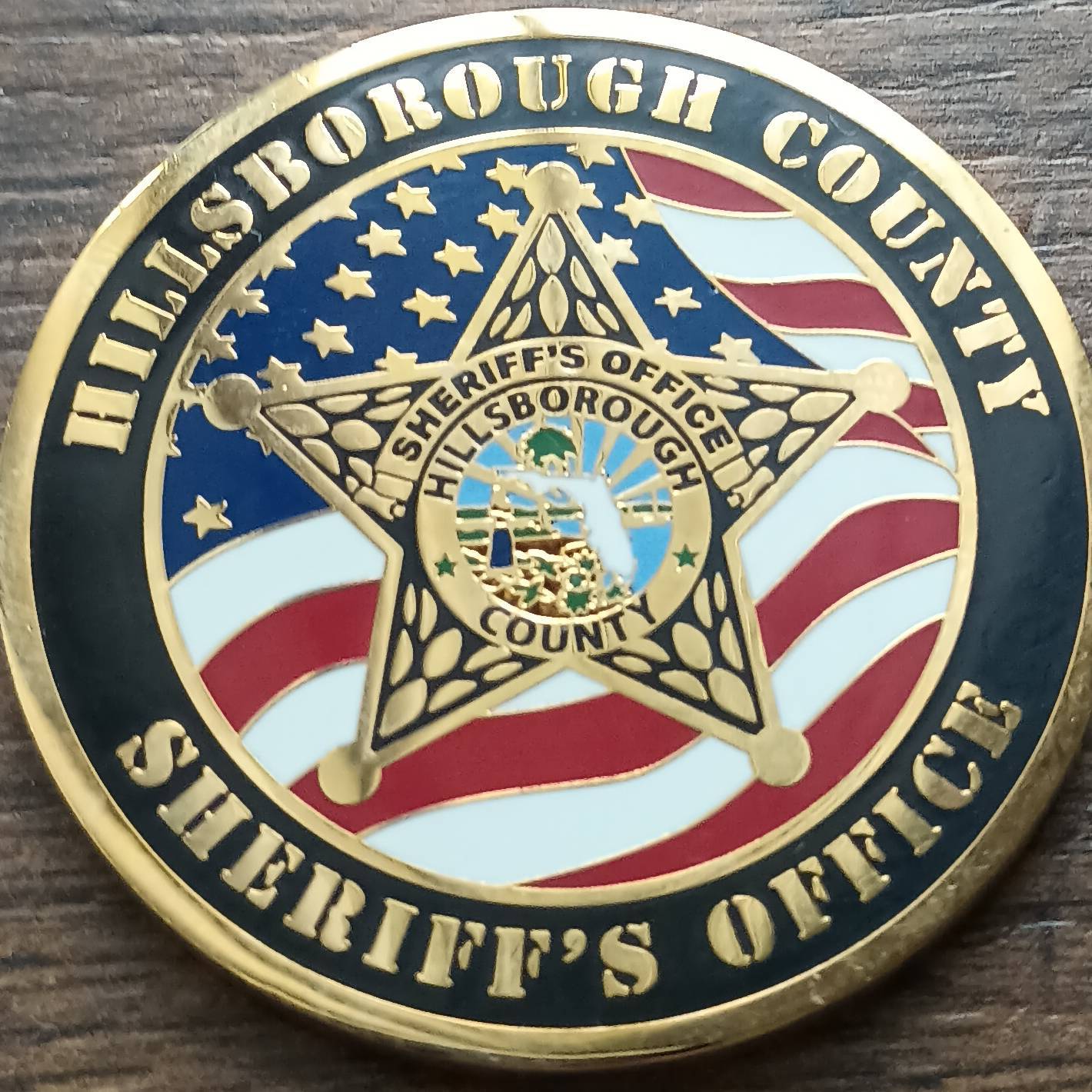 Hillsborough County Sheriff's Office Mounted Posse — back