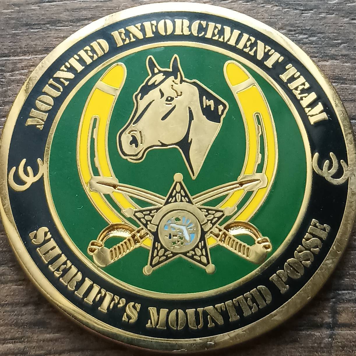 Hillsborough County Sheriff's Office Mounted Posse — front