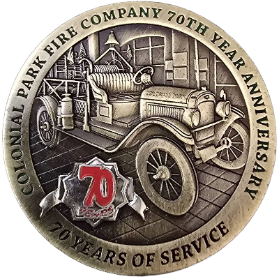 Colonial Park rescue engine, ladder squad.