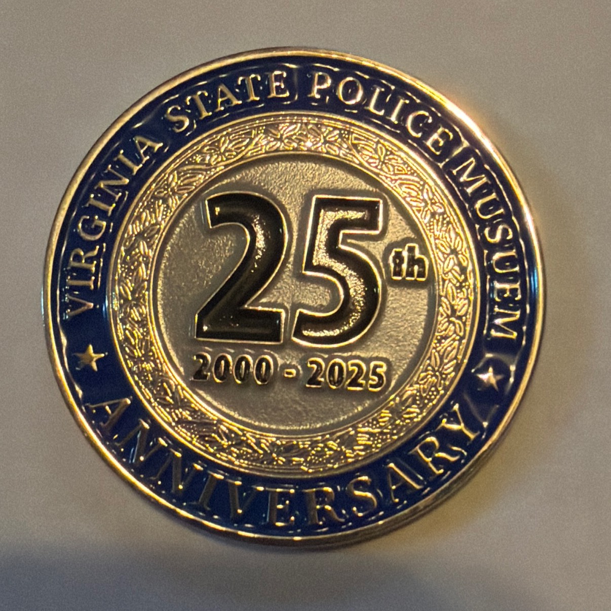 Museum 25th anniversary — front