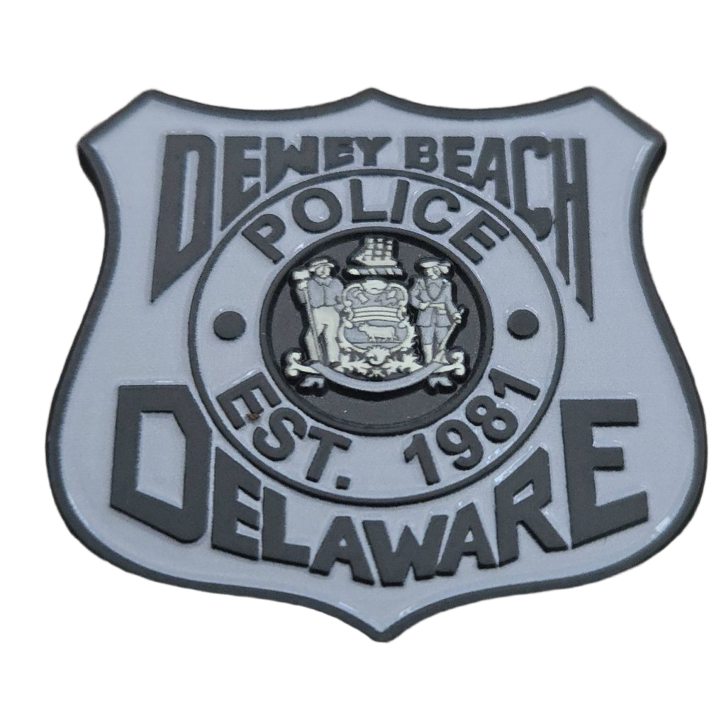 Dewey Beach Police Department K9 Coin — back