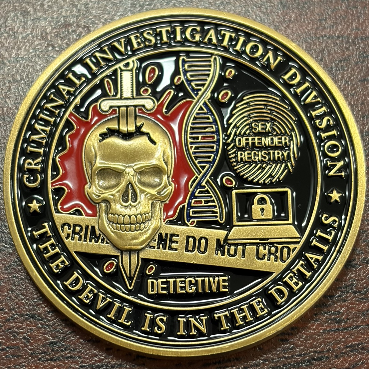 Benton County Sheriff CID — back