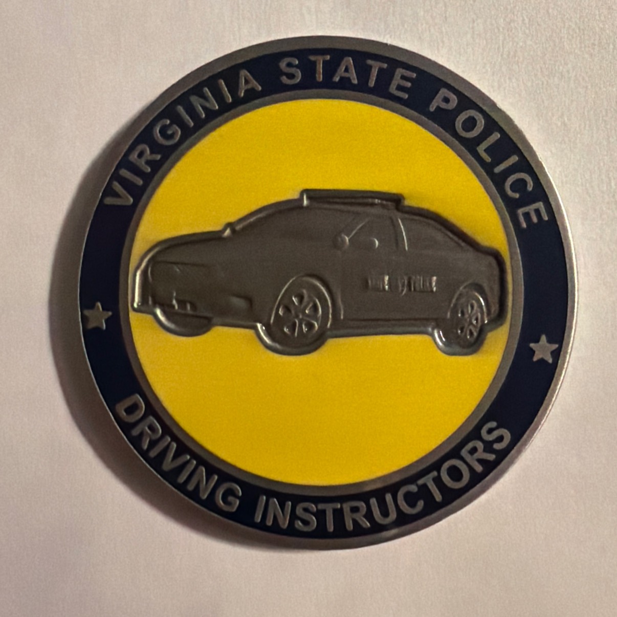 Driving instructor — back