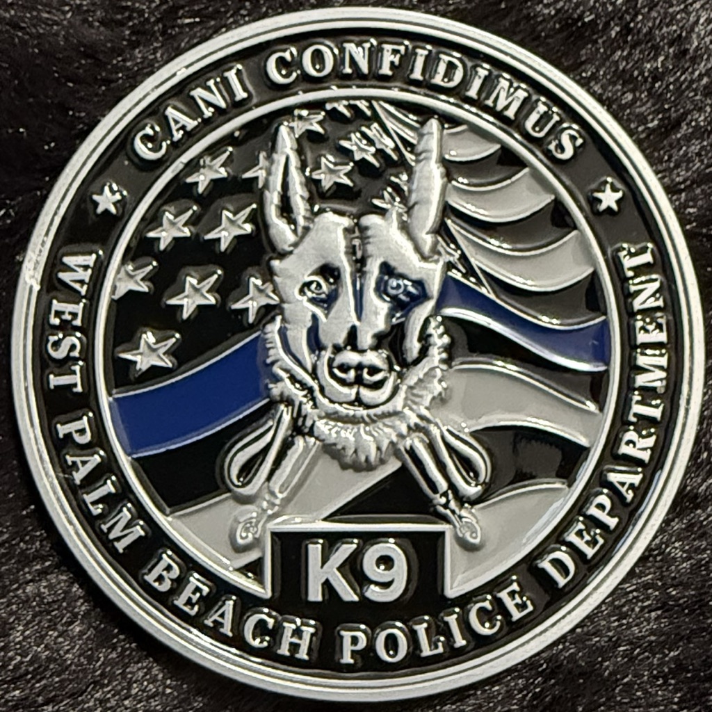 West Palm Beach Police Department K9 — front