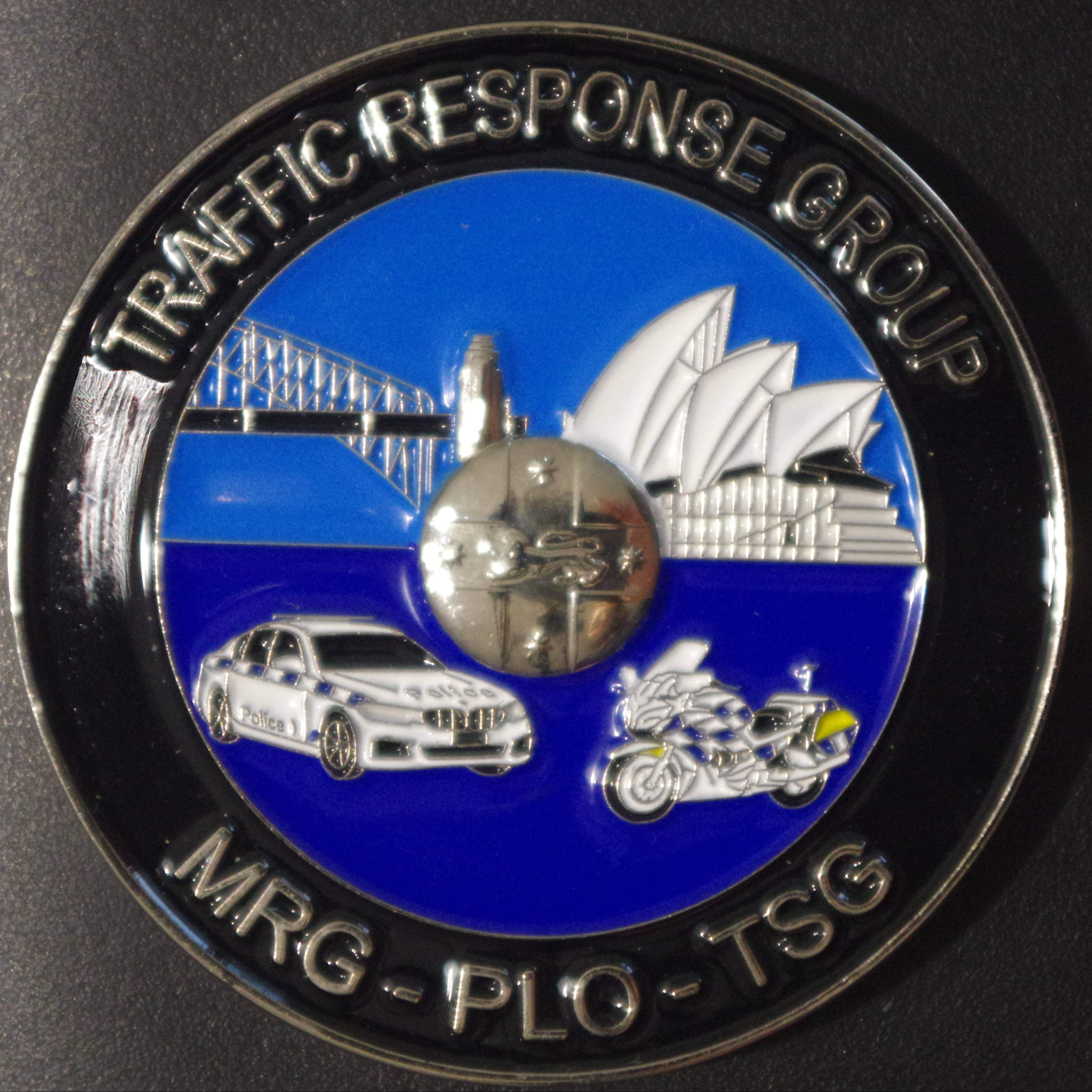 Traffic Response Group MRG PLO TSG — front