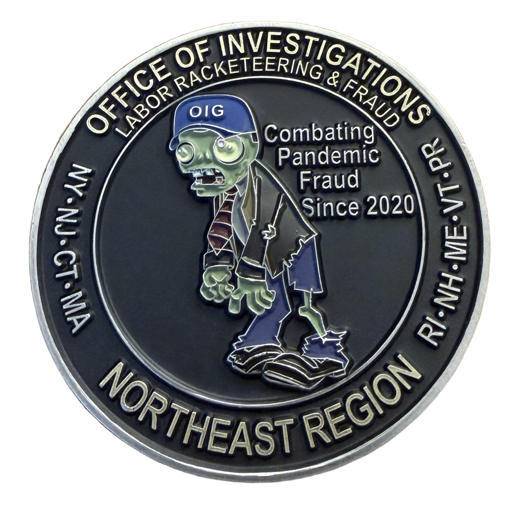 US Department of Labor Office of Inspector General Northeast Region — back