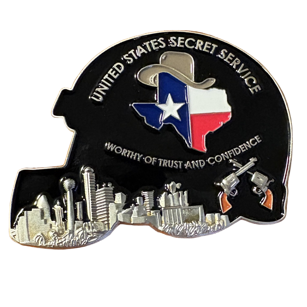 USSS Dallas Helmet — back