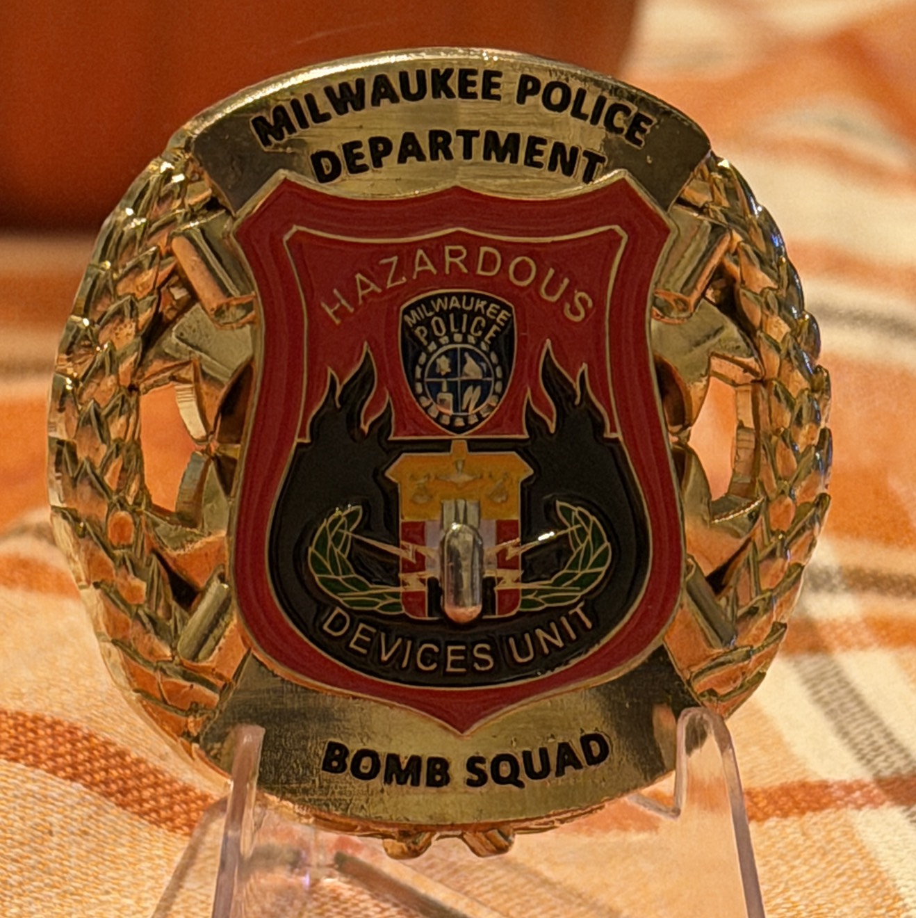Milwaukee Police Bomb Squad — front