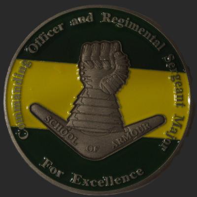 Commanding Officer and Regimental Sergeant Major for Excellence