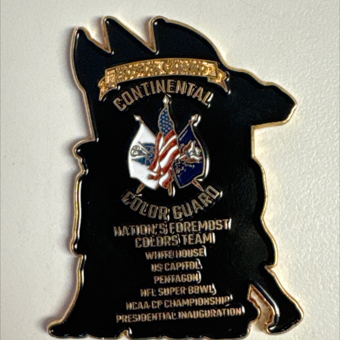 Continental Color Guard — back