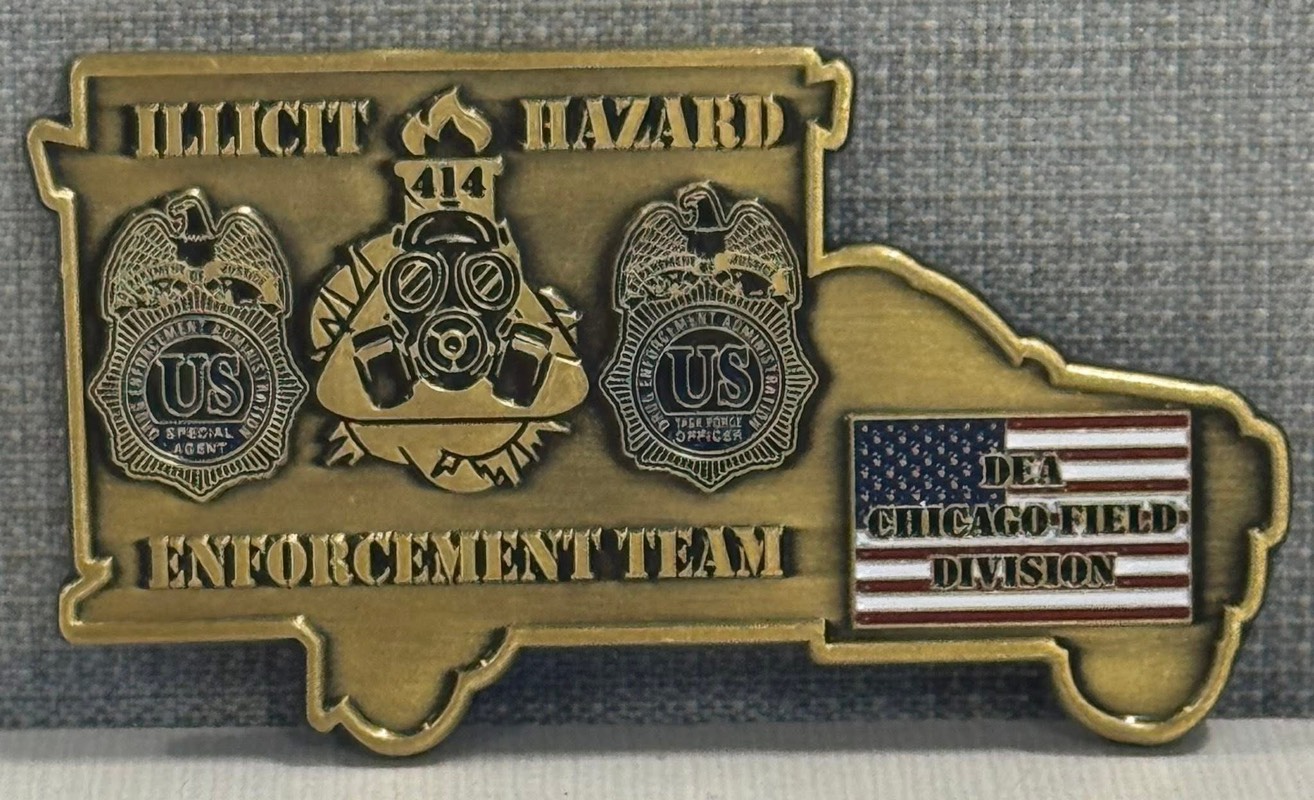 DEA Illicit Hazard Team Truck — back