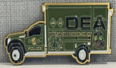 DEA Illicit Hazard Team Truck