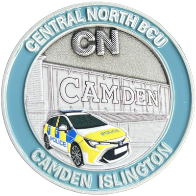 Metropolitan Police Central North BCU Challenge Coin