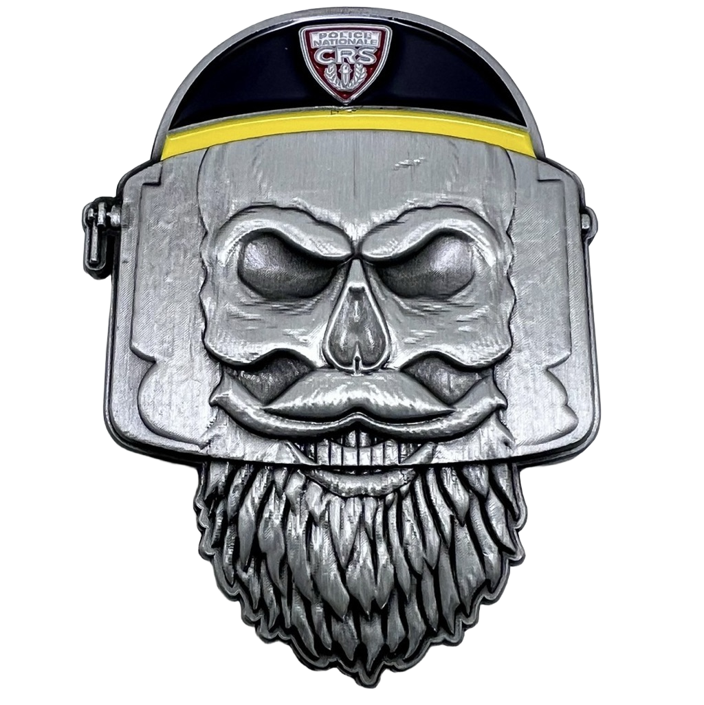 Police Nationale - CRS - Skull — front