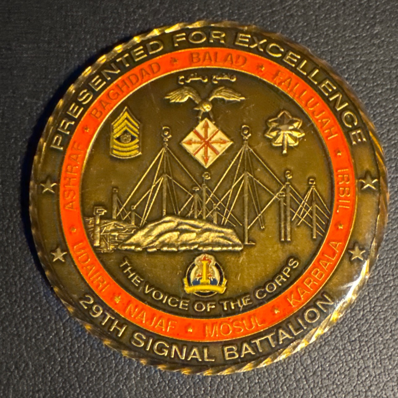 29th Signal Battalion — front